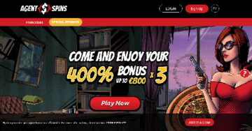 Bonus de Casino Agent Spins
