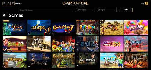 jeux de casino empire